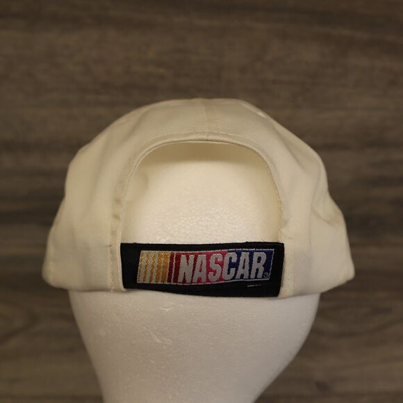 50th Anniversary Nascar Hat 1998 Cap White Black Adult Strapback New W Tags - Picture 5 of 12